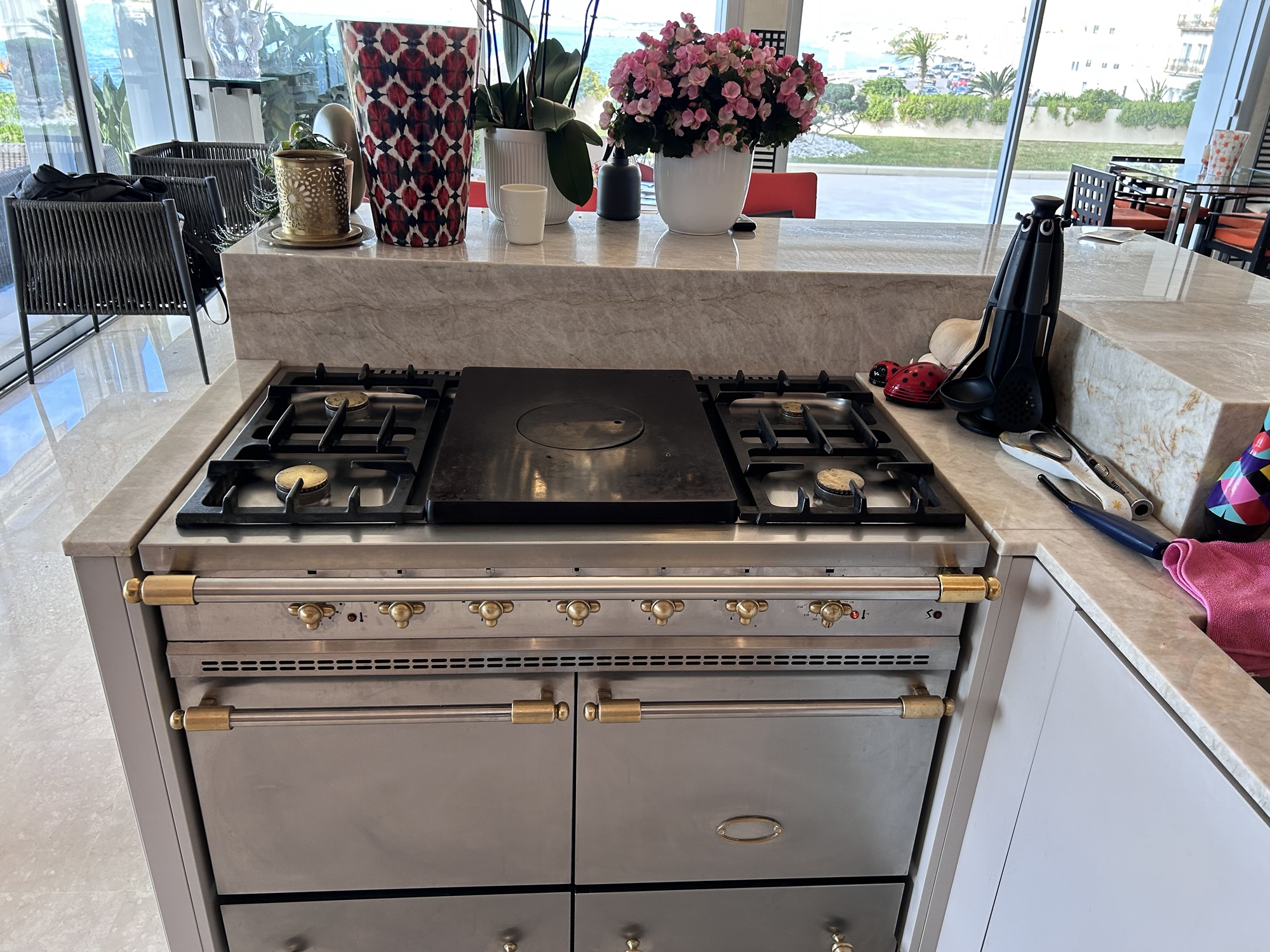 Piano de cuisson Lacanche